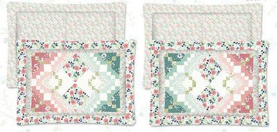 Juliette Queen Pillow Shams x 2 Kit