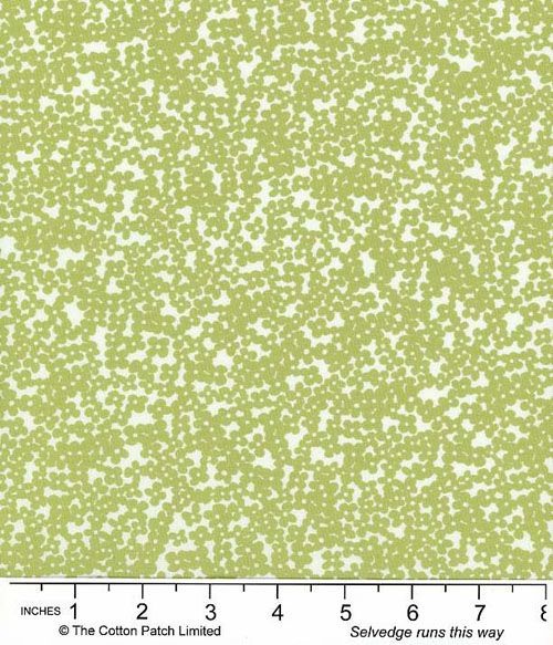 Juliette fabric, Tiny Floral, Light Green