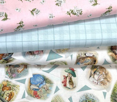 Peter Rabbit and Friends Fabric Fat Quarter Bundle