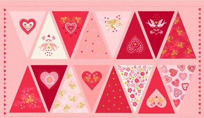 All We Need Is Love 60cm Bunting panel