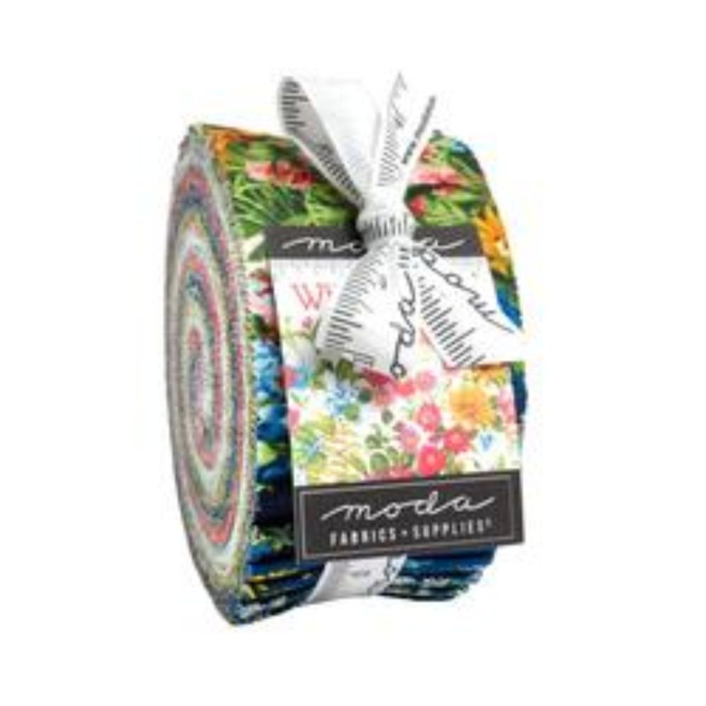 Wildflowers fabric: Moda Jelly Roll