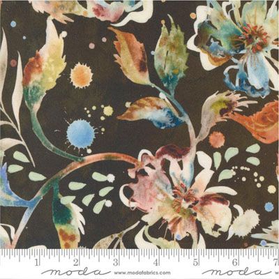 Desert Oasis Fabric: Desert Bloom Earth (per 1/4 metre)