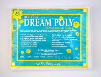 Quilters Dream Polyester Request Craft Wadding  46in x 36in