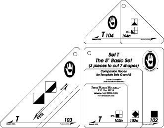 Marti Michell Set T 5' Square Basic Shapes