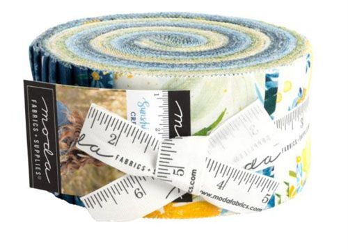 Sunshine & Blue Skies fabric: Moda Jelly Roll