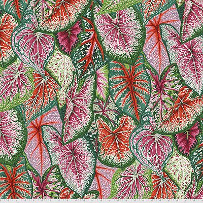 Kaffe Fassett Collective: Caladiums Bright (per 1/4 metre)