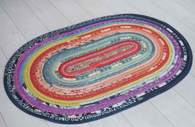 Jelly Roll Rug Pattern