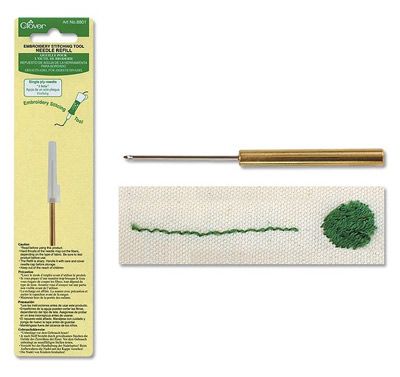 Embroidery Stitching Tool Needle Refill (singleply)