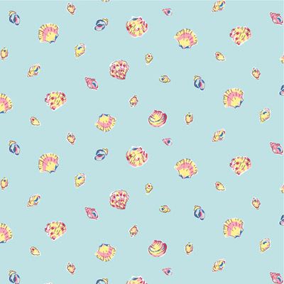 Liberty Riviera Fabric: Sea Shells (per 1/4 metre)