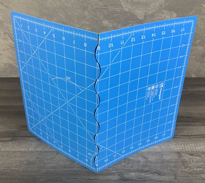 Omnigrid Foldable A3 Blue Rotary Cutting Mat