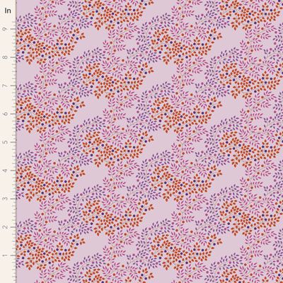 Tilda Hometown fabric: Berrytangle Plum (per 1/4 metre)