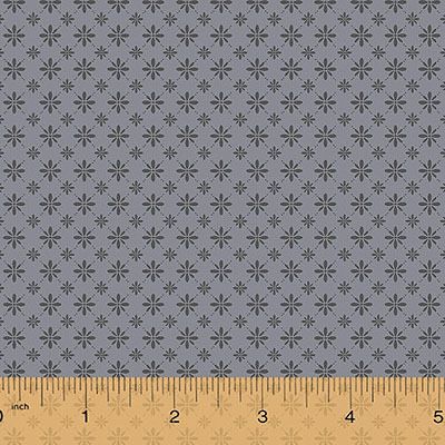 French Armoire fabric: Sunday Dress Slate (per 1/4 metre)