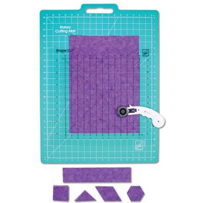 June Tailor 1/2' Shape Cut Slotter Ruler 12' x 12'