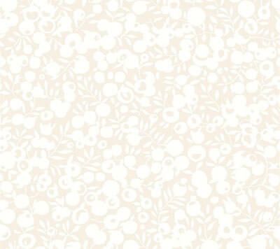 Liberty Wiltshire Shadow Fabric: Oyster White (per 1/4 metre)