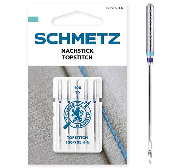 Schmetz Topstitch Sewing Machine Needles Size 100/16