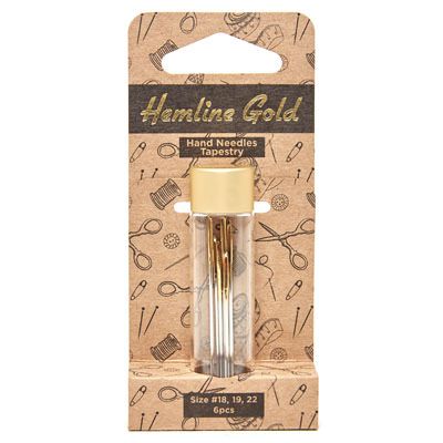 Hemline Gold  Tapestry Hand Sewing Needles