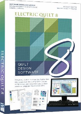 Electric Quilt 8 Quilt Design Software (EQ8)