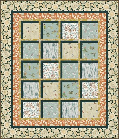 Woodland Windows Quilt Kit