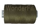 Konfetti Thread: 50wt 3 ply 100% Cotton. 1000m Spool Pine Green