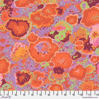 Kaffe Fassett Fabric Lichen Rust (per 1/4 metre)