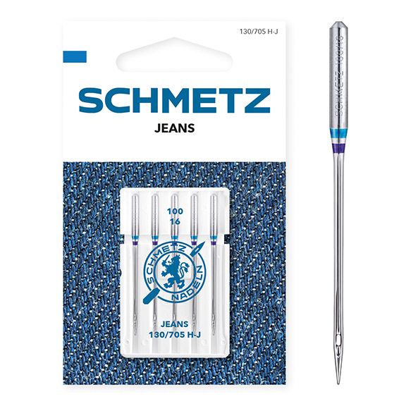 Schmetz Denim Sewing Machine Needles Size 100/16