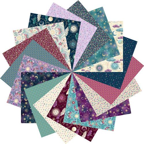 Luna fabric 5" Charm Pack