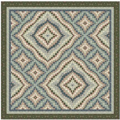 Garden Pathways Quilt Kit