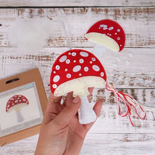 Felt Decoration Kit: Toadstool