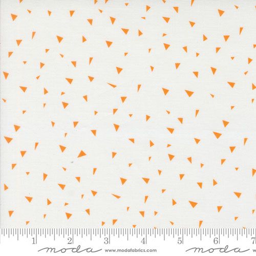 Mixed Bag of Bonbons fabric: Orange Triangle