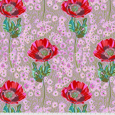 Bright Eyes Fabric: Bossy Heather (per 1/4 metre)