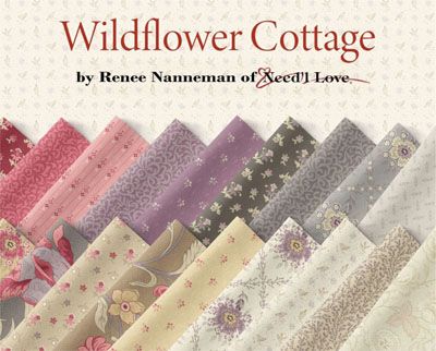 Wildflower Cottage - Juliette Quilt kit Pre-order