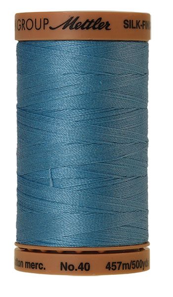 Mettler 40 Cotton Thread 457m 0338 Reef Blue