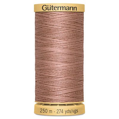 Gutermann Natural Cotton 50 Weight Thread 250m 2626 Dusky Pink