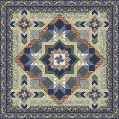 Morris Medley Quilt Kit 2024