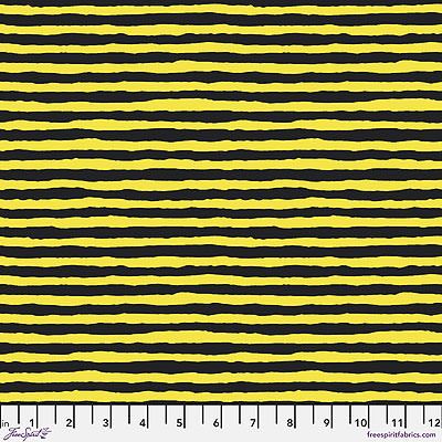 Kaffe Fassett Collective: Comb Stripe Yellow (per 1/4 metre)