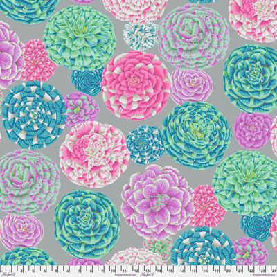 Kaffe Fassett Collective Japonica fabric Pastel