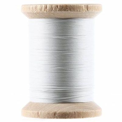 YLI Thread: Glazed Hand Quilting Thread White