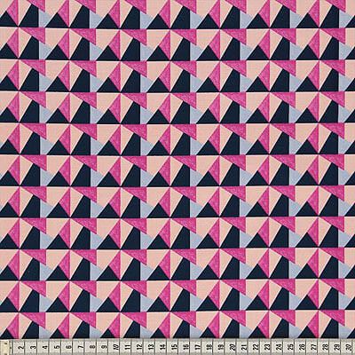 Dee Hardwicke Fabric: Geo Fuchsia (per 1/4 metre)