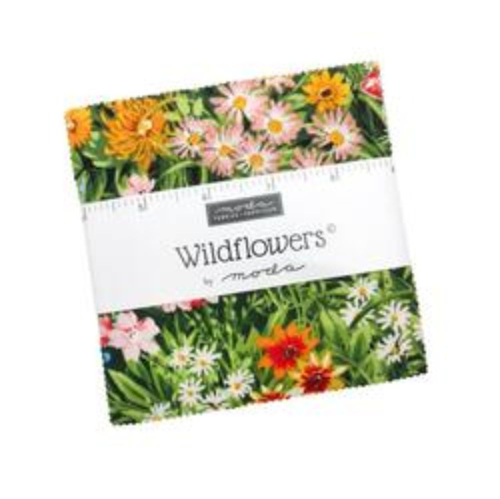 Wildflowers fabric: Moda Charm Pack