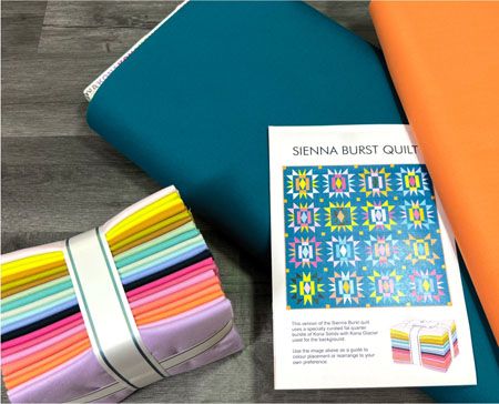 Sienna Burst Quilt Kit