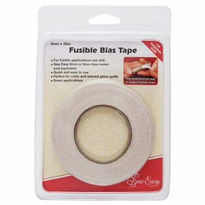 Sew Easy Fusible Bias Tape 20m x 5mm