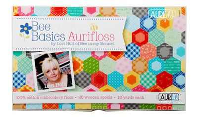 Bee Basics Aurifloss by Lori Holt