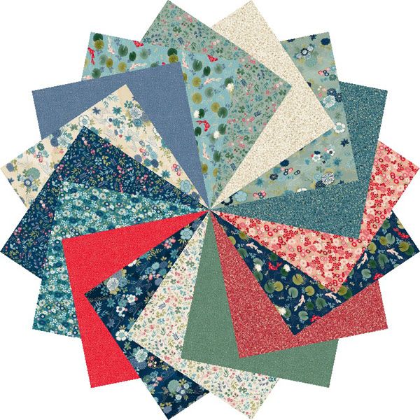 Kasumi fabric: Patchwork Palette