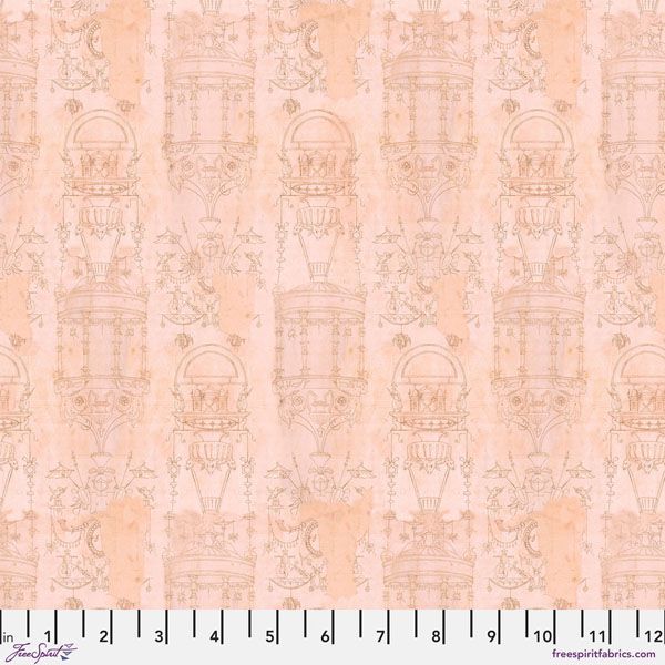 Eclectic Elements Palette fabrics, Pink Toile