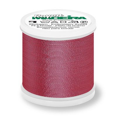 Madeira Rayon 40 Embroidery Thread 1119 Maroon