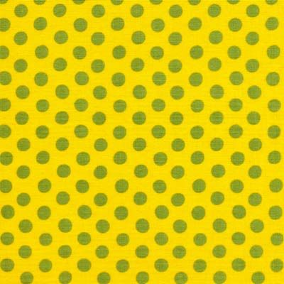 Kaffe Fassett Fabric Spot Yellow (per 1/4 metre)