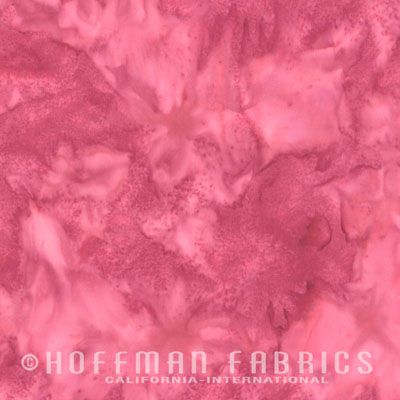 Hoffman Watercolour Batik Fabric: Valentine (per 1/4 metre)