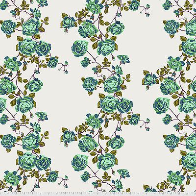 Love Always AM fabric: Social Climber Lichen (per 1/4 metre)