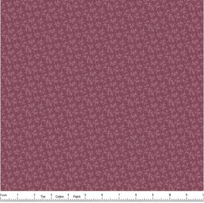 English Garden Fabric: Roots Raspberry Pudding (per 1/4 metre)