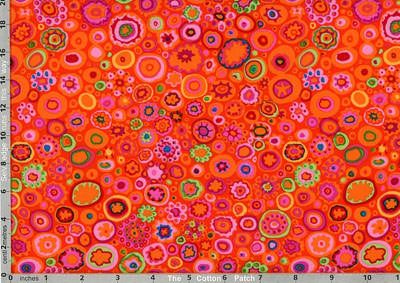 Kaffe Fassett Fabric Paperweight Red (per 1/4 metre)